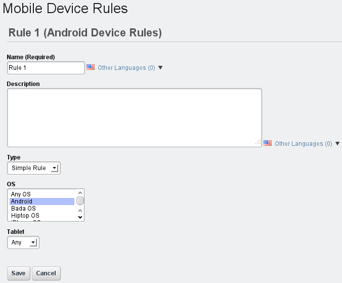Figure 3.29: You need to install a device recognition plugin to populate the
OS list.