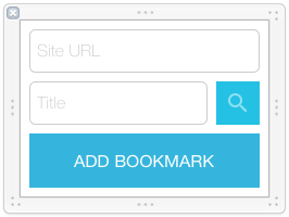 Figure 1: The sample Add Bookmark Screenlets XIB file contains a new button next to the Title field for retrieving the URLs title.