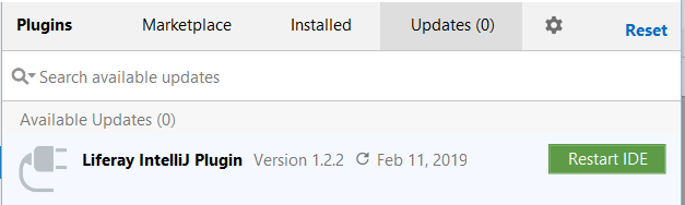 Figure 2: The Available Updates prompt also prints the plugin version to which youre updating.